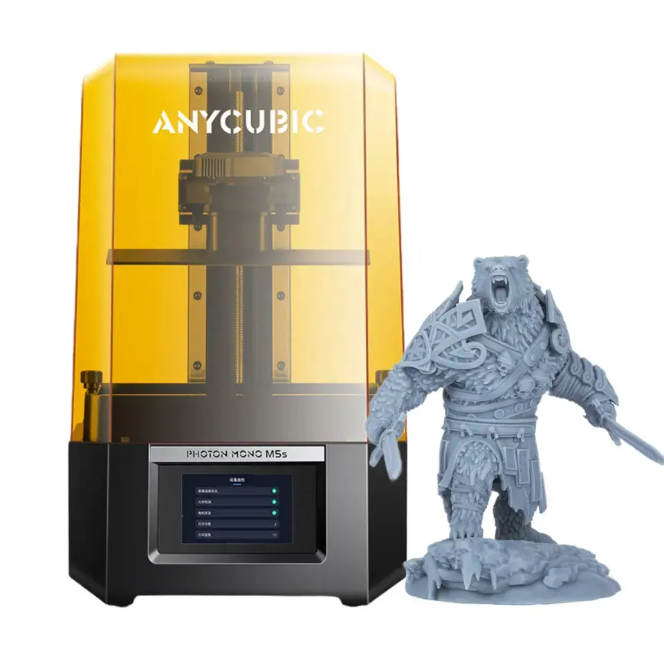 Anycubic House House 3d Printing 12K Foton M5ss Hars 3d Printer 12K Groot Formaat 3d Printer