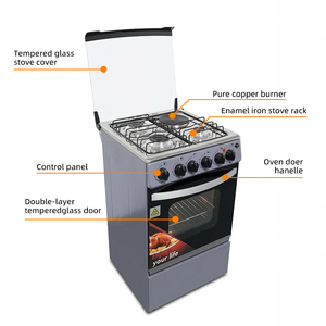Cuisinière électrique à gaz autonome intelligente avec four, en fonte <span class=keywords><strong>grise</strong></span> durable, 10,18 kW, 220 V - Product Image 5