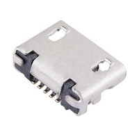 Conector Micro USB Tipo B de 5 Pines Hembra, de Cobre, para PCB SMT, Marca CHUANGQIN, Gran Suministro