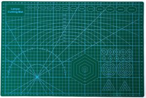 2024 nouveaux articles A3 PVC tapis de découpe Double face antidérapant tampon de coupe bricolage auto-guérison Patchwork planche à découper 45*30cm - Product Image 2