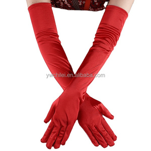 45cm sur le coude mariée <span class=keywords><strong>demoiselle</strong></span> <span class=keywords><strong>d</strong></span>'<span class=keywords><strong>honneur</strong></span> Performance hôte mat <span class=keywords><strong>gants</strong></span> élastiques - Product Image 2