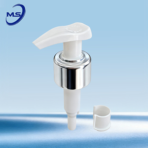 Dispensador de Bomba para Lociones con Recubrimiento UV, Color Oro/Plata, Cierre 24/410 28/410, Boquilla con Bloqueo Izquierdo/Derecho, Pulverizador, Venta Caliente - Product Image 1