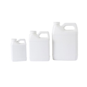White <b>Plastic</b> Bucket 250ml 500ml 1000ml 1800ml 3800ml Square Hdpe Food Grade Chemical Household Beverage <b>Packaging</b> - Product Image 3