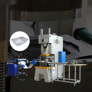 एल्यूमीनियम खाद्य ट्रे मुद्रांकन मशीन प्रगतिशील डाई स्टाम्पिंग प्रेस पन्नी कंटेनरों के लिए - Product Image 1