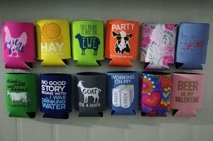 Custom Sublimation Neoprene Insulated Cheap Collapsible Drink Beer Stubby Holder Can Cooler <b>Sleeve</b> Customized Color 3mm Thick - Product Image 6