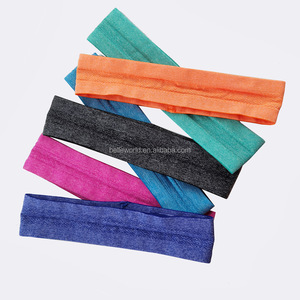 BELLEWORLD logo personnalisé motif couleur running sport <span class=keywords><strong>bandeau</strong></span> accessoires <span class=keywords><strong>dri</strong></span> <span class=keywords><strong>fit</strong></span> bandeaux randonnée sport <span class=keywords><strong>bandeau</strong></span> extérieur - Product Image 4
