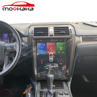 Autoradio PX6, Android 11, Navigation GPS, Audio stéréo, lecteur multimédia, unité centrale pour voiture Lexus GX400, GX460 (2010), type Tesla, tendance 2018