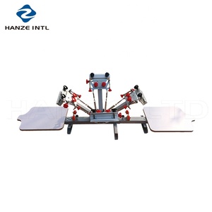 Presse d'impression sérigraphique à 4 couleurs et 2 stations avec micro-registrement - Product Image 3