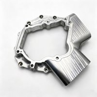 Boîtier en aluminium usiné CNC sur mesure à 5 axes, plaque de couvercle de moteur profilée, services OEM, fraisage de précision