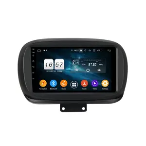 Đài Phát Thanh Stereo KLYDE Android 9 Cho Xe Hơi Với Hệ Thống Đa Phương Tiện Định Vị Gps Cho Fiat 500X