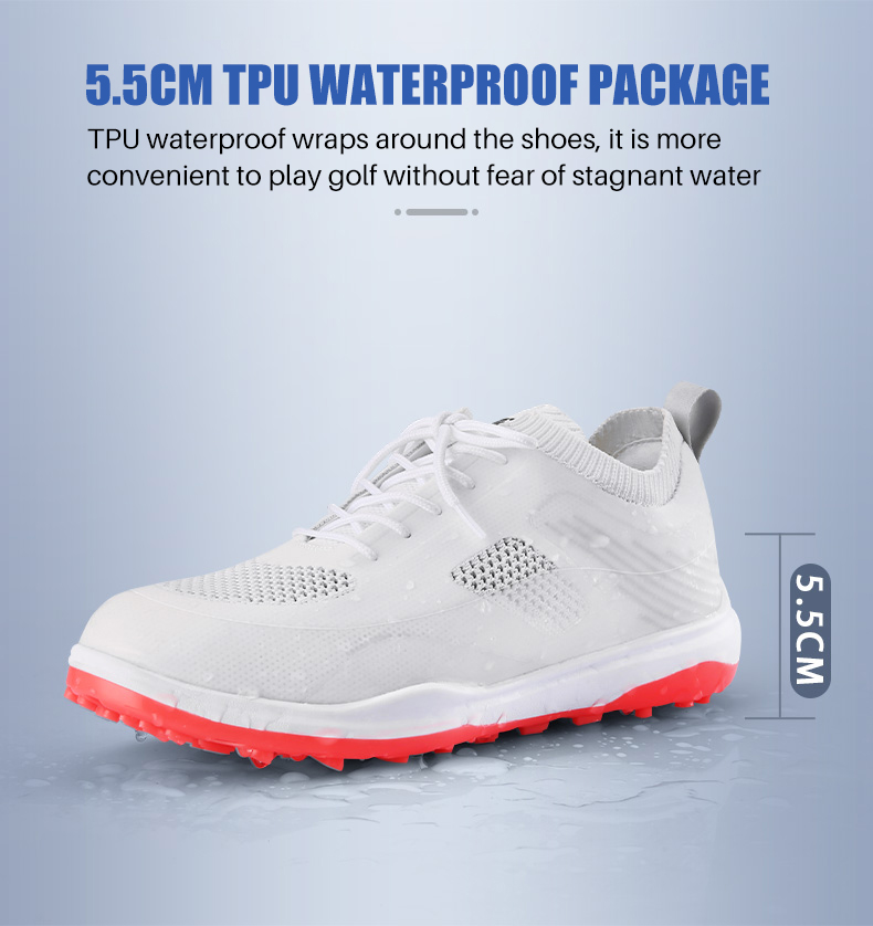 PGM XZ181 rubber golf shoes sole waterproof custom ladies golf shoes企业官网