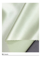 Tissu de robe en satin de luxe en acétate brillant tissé imitation soie pour textiles de maison 75d fils en stock articles disponibles