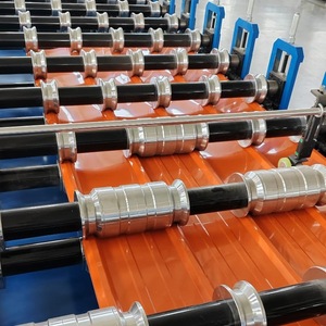 Nhà Máy Giá Hai Lớp Cuộn Tạo Thành Máy Sắt Tấm Làm Sóng Ibr Mái Cuộn Tạo Thành Máy Tấm Mái Máy - Product Image 4