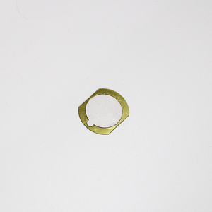 <span class=keywords><strong>Disque</strong></span> piézoélectrique irrégulier cranté SWT 27 mm 3,8 KHz sur substrat en laiton pour la production d'équipements d'alarme domestique et de sécurité - Product Image 3
