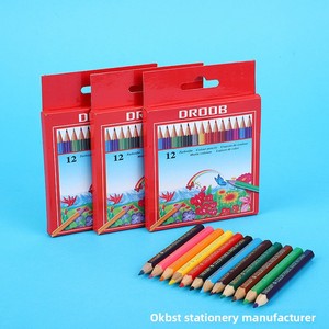Lápis de Cor Curtos HB de 12 Cores com Ponta de 0.3mm para Desenho, Rabiscos e Arte, Não Solúveis, Presente Perfeito para o Dia das Crianças, Ideal para Sala de Aula - Product Image 4