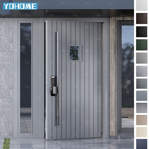 Angleterre <span class=keywords><strong>Porte</strong></span> pivotante d'entrée de maison de luxe <span class=keywords><strong>Serrure</strong></span> intelligente Portes d'entrée en aluminium Villa moderne <span class=keywords><strong>Porte</strong></span> <span class=keywords><strong>extérieure</strong></span> de 36 pouces <span class=keywords><strong>avec</strong></span> <span class=keywords><strong>fenêtre</strong></span> - Product Image 4