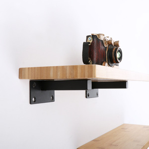 JINNATE Single Line Bracket Stainless Steel <b>Wall</b> Mount <b>Shelf</b> Support For Shelving Unit - Product Image 3