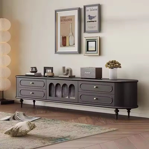Mueble para <span class=keywords><strong>TV</strong></span> Retro, Sensación de Lujo y Exquisitez, Mueble Base para Sala de Estar Estilo Americano, Estilo de Hogar Exquisito - Product Image 1