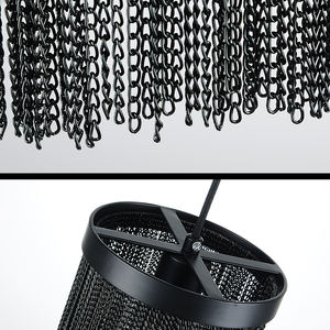 Lampu Gantung Mini Modern Industrial Hitam untuk Pulau Dapur Ruang Makan Kamar Tidur Samping Tempat Tidur - Product Image 6