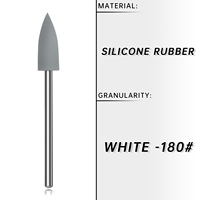 Embouts de ponçage et de polissage pour ongles en acier inoxydable et caoutchouc de silicone multi-grains personnalisés Evolisse - Usage professionnel, marque privée