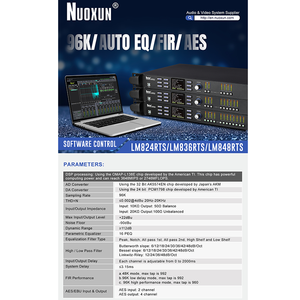 Processore Audio Digitale a 32 Bit con <span class=keywords><strong>3</strong></span> Ingressi e 6 Uscite, Gestione Filtro FIR per Altoparlanti Professionali - Product Image 3