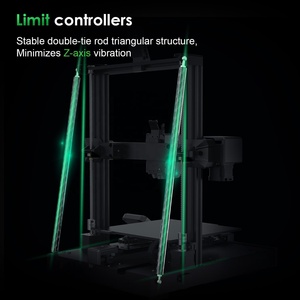 Imprimante 3D FDM Artillery Sidewinder X4 Pro avec compensation automatique de nivellement haute vitesse 500 mm/s, rail linéaire X Y, pour laboratoire d'impression 3D - Product Image 6