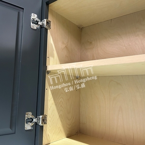Premium Solid Wood Cabinets <b>For</b> American Contractors US Local Flat Pack Kitchen Cabinet Wall Mount Storage Cabinet Ready To <b>Ship</b> - Product Image 5
