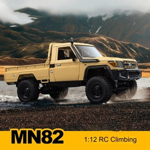 Coche RC MN82 <span class=keywords><strong>Toyo</strong></span> Ta Totalmente Proporcional 1/12 2.4G 4WD Control Remoto Camioneta RC Todoterreno Vehículo de Escalada - Product Image 2