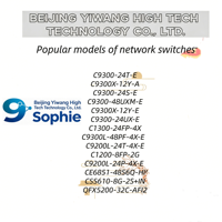 Switch Ethernet Terkelola Penuh Original Baru C9500-32C-A Catalyst 9500, 32 Port, 100G, Dapat Ditumpuk, dan Dilengkapi Fungsi SNMP