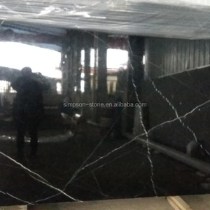 Garanzia della qualità del prodotto nero Marquino pietra naturale pavimenti in marmo piastrelle, lastre di marmo nero - Product Image 3