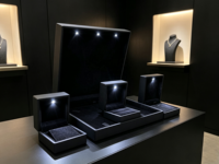 Boîte à bijoux LED, présentoir, emballage de vente au détail pour la vente en gros de boîtes à bijoux cadeaux