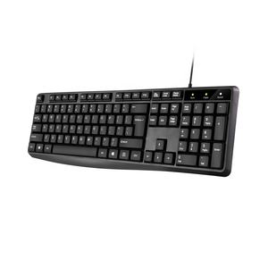 <span class=keywords><strong>Tastiera</strong></span> da ufficio K-107S personalizzata all'ingrosso strumenti privati classici USB cablati 104/105 tasti Layout utensili privati durevoli - Product Image 3