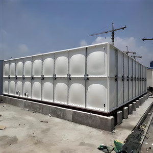 Réservoir d'eau en fibre de verre assemblé sur mesure pour la lutte contre les incendies et l'irrigation agricole avec garantie de 4 ans - Product Image 3
