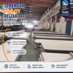 High Quality Factory Price Welding 430 No.4 Finish 3.0mm 1219mm Waterjet Cutting Stainless Steel Sheet - Product Image 1