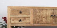Meuble ancien Meuble console ELM en bois recyclé Table console ELM avec 4 tiroirs