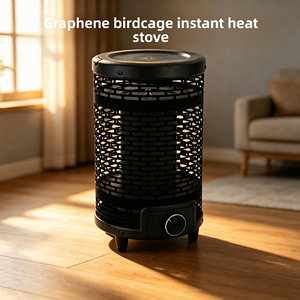 Calentador Portátil <span class=keywords><strong>de</strong></span> Grafeno <span class=keywords><strong>de</strong></span> 1000W, Calor Envolvente <span class=keywords><strong>de</strong></span> 360 Grados, Ahorro <span class=keywords><strong>de</strong></span> Energía, Calentamiento Rápido, Radiante, para Uso Doméstico, Protección Contra Volcaduras - Product Image 3
