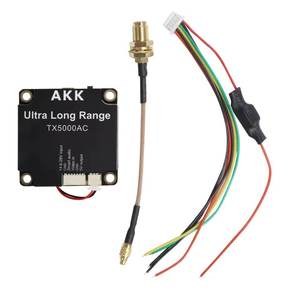 5.8GHz 4900-6060MHz AKK TX5000AC 5W VTX FPV 无人机配件视频发射器 25mW/200mW/500mW/1000mW/3000mW/5000mW 96通道低延迟 - Product Image 3