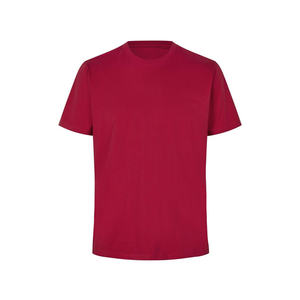 Camiseta de Manga Corta con Cuello Redondo, Corte Regular, Tejido Sólido, Tacto Suave, Costuras Duraderas, Transpirable, Ecológica, de Secado Rápido para Hombre - Product Image 1