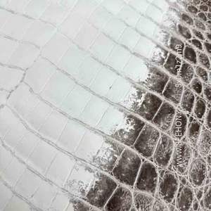 ที่ใส่กุญแจหนังจระเข้ไนล์ฝรั่งเศสหรูหราพร้อมการไล่ระดับสีหินธรรมชาติ - Product Image 5