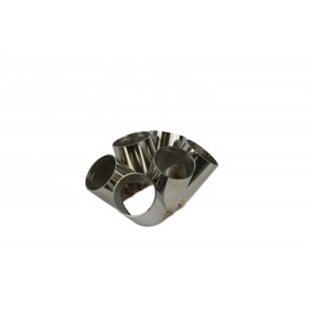Personnalisé OEM En Acier Inoxydable <span class=keywords><strong>SS</strong></span> 304 Collecteur collecteur de Fusion Turbo 6 En 1 Avec Wastegate pour Modification de Voiture - Product Image 2