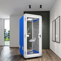Maison modulaire personnalisable de 20 pieds, prête à être expédiée, conteneur habitable, bureau détachable, espace de vie compact, pods de réunion de qualité