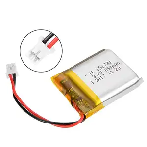 wiederaufladbare 3,7 v 650 mah lipo batterie 852730 lithium-polymer-batterien für digitale produkte