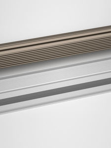 Heavy Duty Aluminium <b>Curtain</b> Tracks Sliding <b>Curtain</b> Rail for <b>Ceiling</b> or Wall Installation <b>Curtain</b> Rail Track - Product Image 5