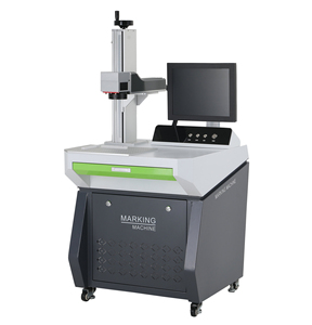 เครื่องทำเครื่องหมายเลเซอร์แบบพัลส์/ต่อเนื่องใช้งานง่ายไม่ต้องบำรุงรักษาระบายความร้อนด้วยอากาศในรูปแบบกราฟิก - Product Image 4