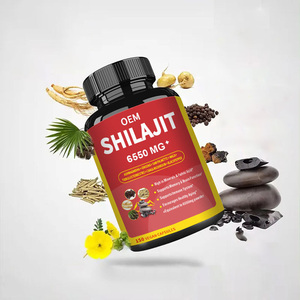 Cápsula de Shilajit Premium de etiqueta privada OEM, ácido fúlvico, equilibrio hormonal de resistencia, función cerebral antienvejecimiento, apoyo al equilibrio hormonal - Product Image 2