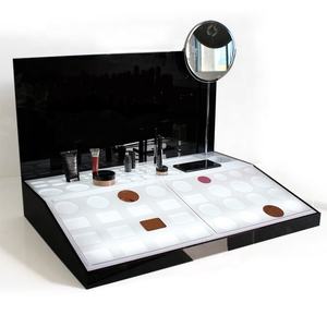 Set Gioielli acrilico Mensola di Esposizione Della Collana Dell'anello Earing Stand Titolare Della Vigilanza contenitore di Monili Organizzatore Mostra Vetrina Vetrina - Product Image 1