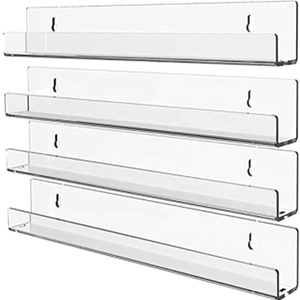 Kệ Đựng Đồ Chơi Trưng Bày Gờ Tường Hình Ảnh Hiện Đại Kệ Sách Nổi Acrylic Kệ Gờ Tường Nổi Acrylic Gắn Tường - Product Image 1