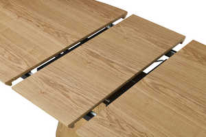 NOVA <span class=keywords><strong>Table</strong></span> à manger ovale <span class=keywords><strong>extensible</strong></span> de <span class=keywords><strong>style</strong></span> <span class=keywords><strong>scandinave</strong></span> 160/200cm <span class=keywords><strong>Table</strong></span> de cuisine en chêne pour 4/6/8 personnes meubles en bois - Product Image 4