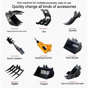 Grappin hydraulique rotatif <span class=keywords><strong>pour</strong></span> bois, grappin <span class=keywords><strong>pour</strong></span> excavatrice, accessoire <span class=keywords><strong>pour</strong></span> <span class=keywords><strong>mini</strong></span>-excavatrice - Product Image 2