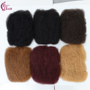 Extensiones de Cabello Humano Afro 4C Coloridas FH, Cabello Humano Remy Rizado y Crespo para Trenzas, Crochet y Creación de Locs - Product Image 2